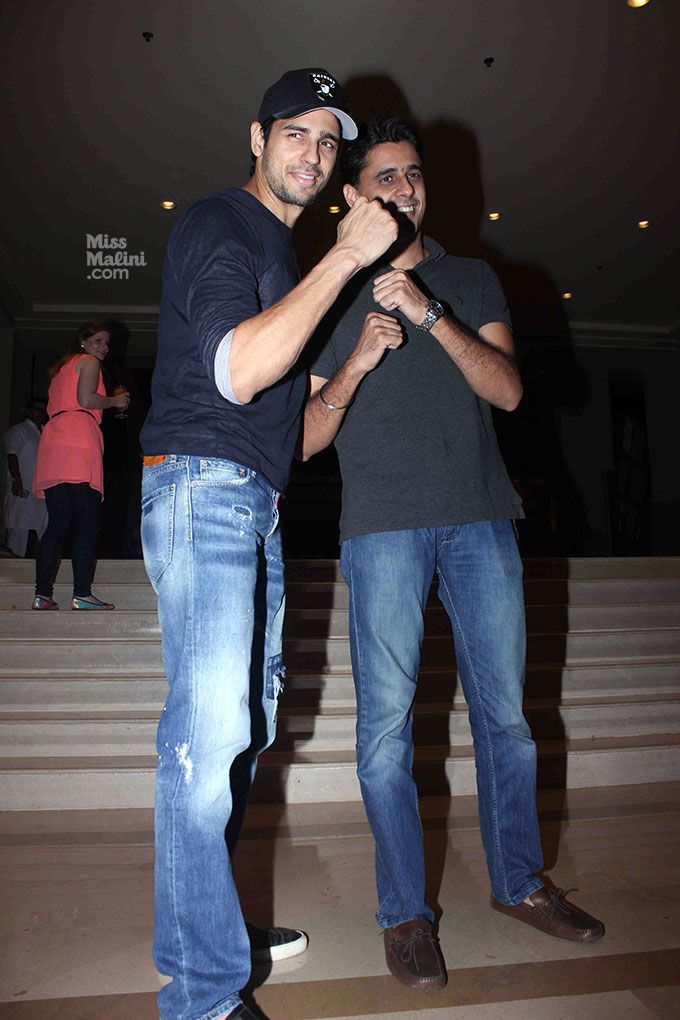 Sidharth Malhotra and his brother