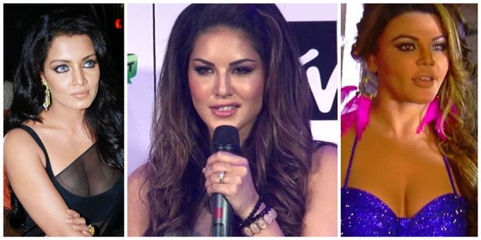 Celina Jaitley, Sunny Leone, Rakhi Sawant