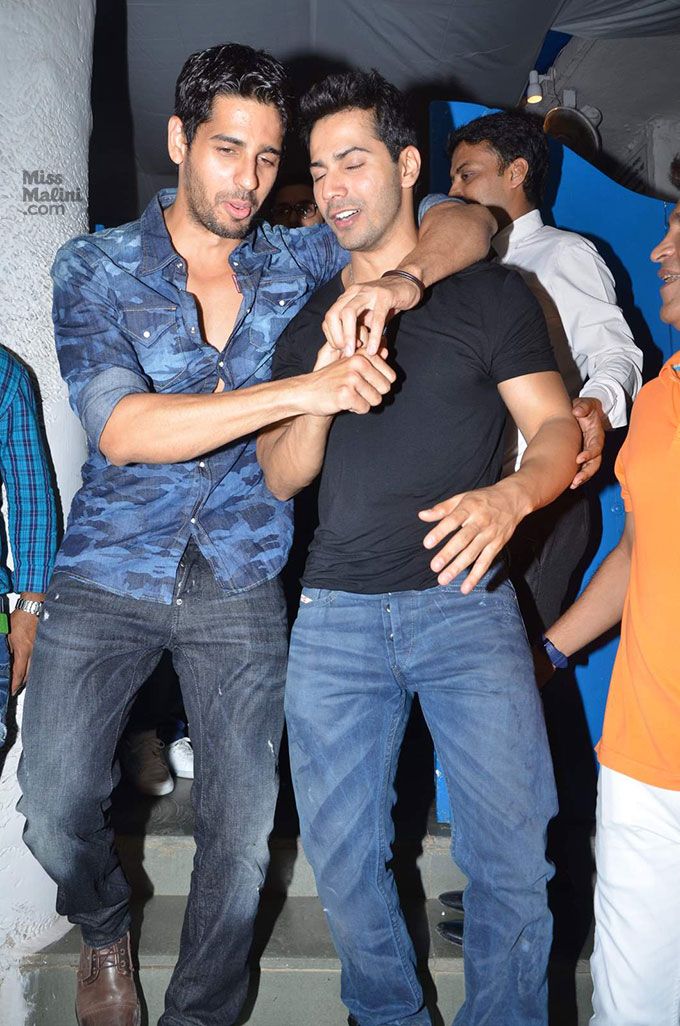 Sidharth Malhotra and Varun Dhawan