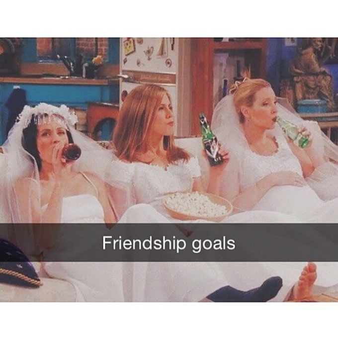 Here’s What Monica & Phoebe Did For Rachel’s Real Wedding!