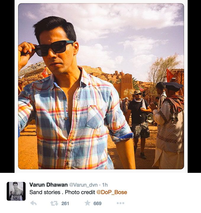 We’re Totally Digging Varun Dhawan’s New Avatar For His Upcoming Film!