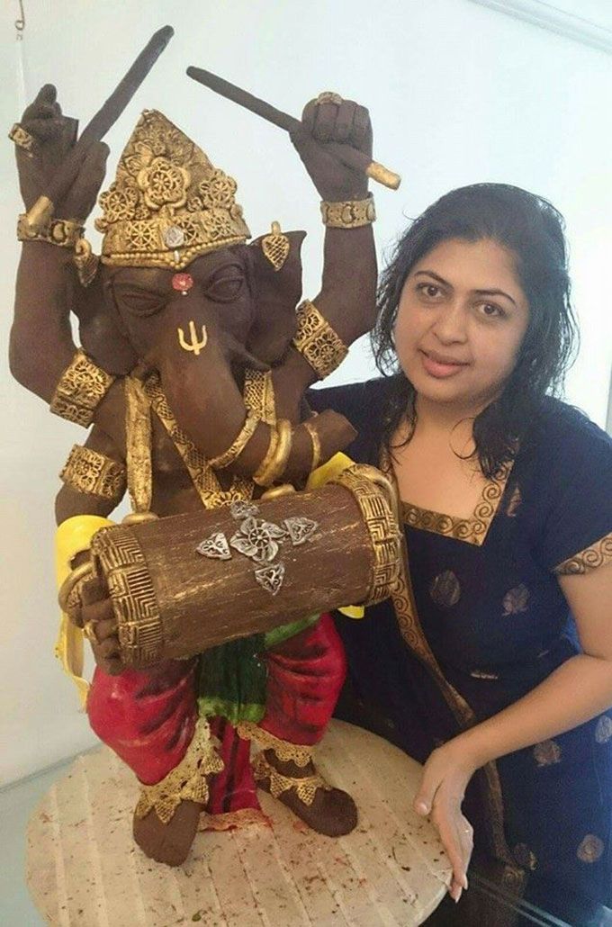 You Might Want To Devour This 35 Kg Chocolate Ganesha With A Heart Of Gold