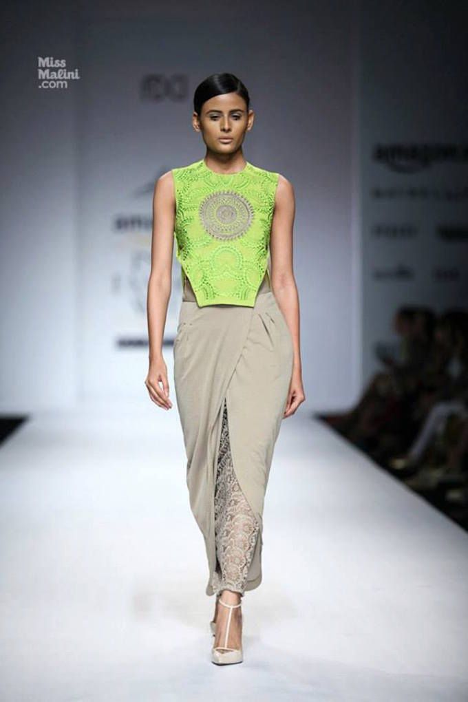 Saaj, Ankita, AIFW SS 2016, Amazon India Fashion Week
