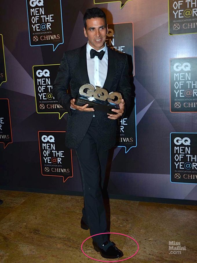 Akshay Kumar at the 2015 GQ Men Of The Year Awards (Photo courtesy | Viral Bhayani)