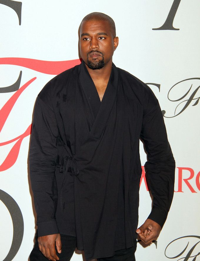 Kanye West at the CFDA Fashion Awards (Courtesy: Image Collect)