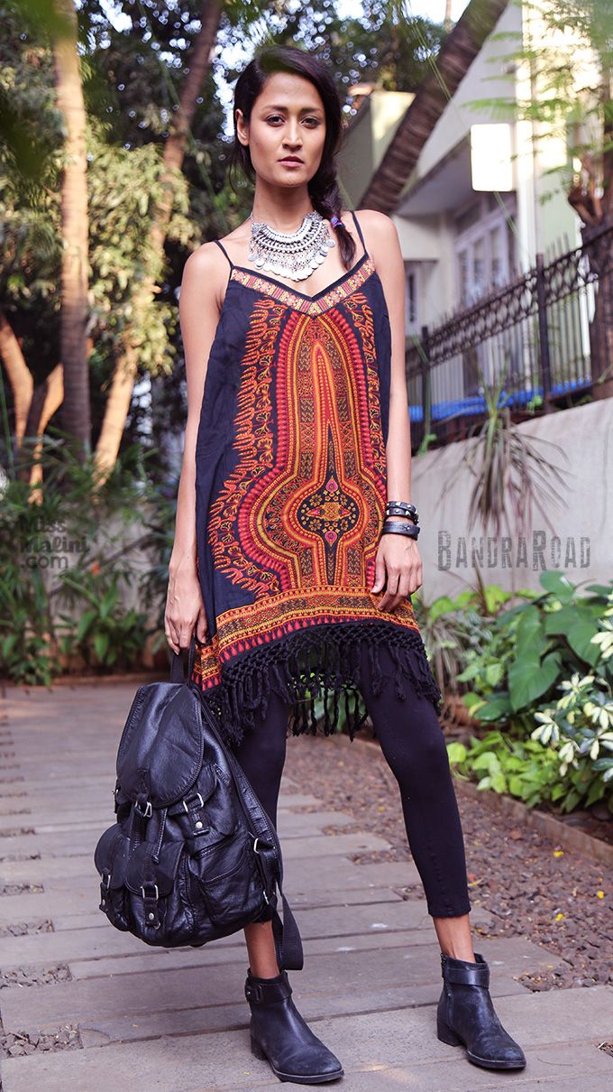 Prints and tassels is another way you can add a bit of boho to your every day look.