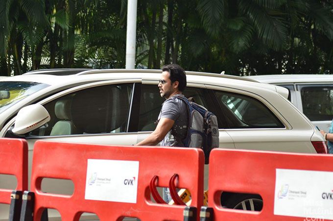 Spotted: Emraan Hashmi With His Adorable Son Ayaan