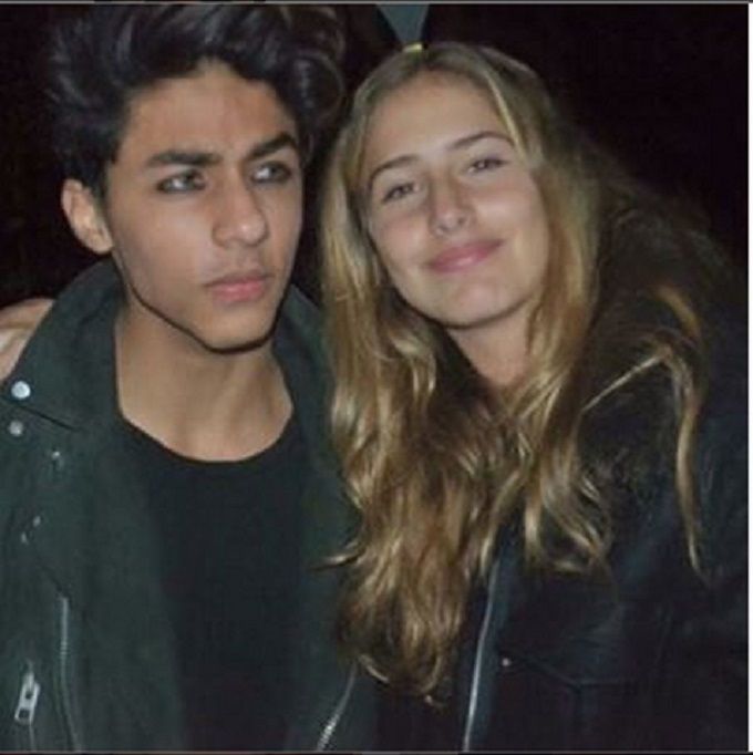 Photo Alert: Aryan Khan Goes Goth With A Pretty Friend!