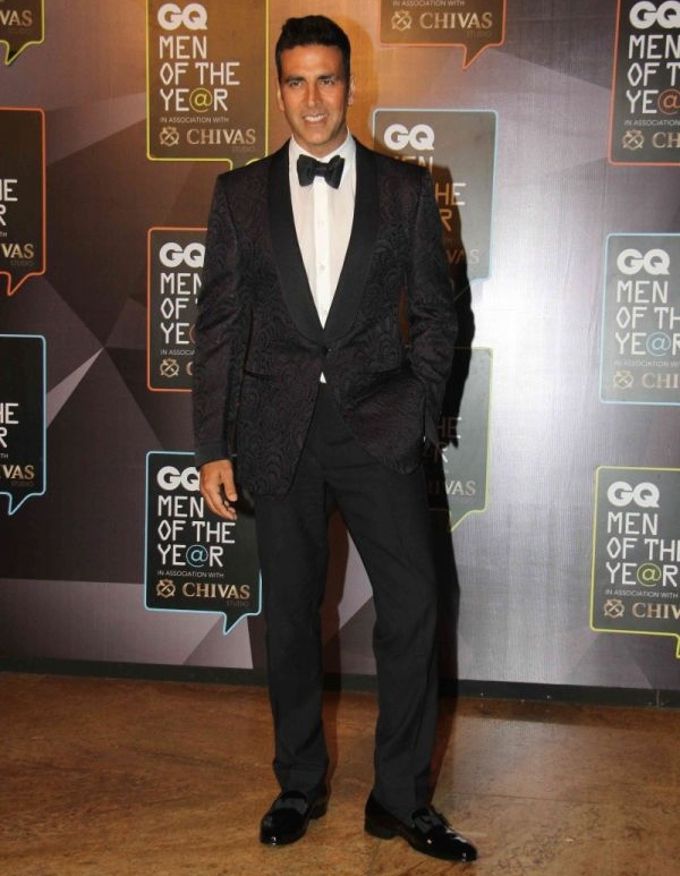 Akshay Kumar at the 2015 GQ Men Of The Year Awards