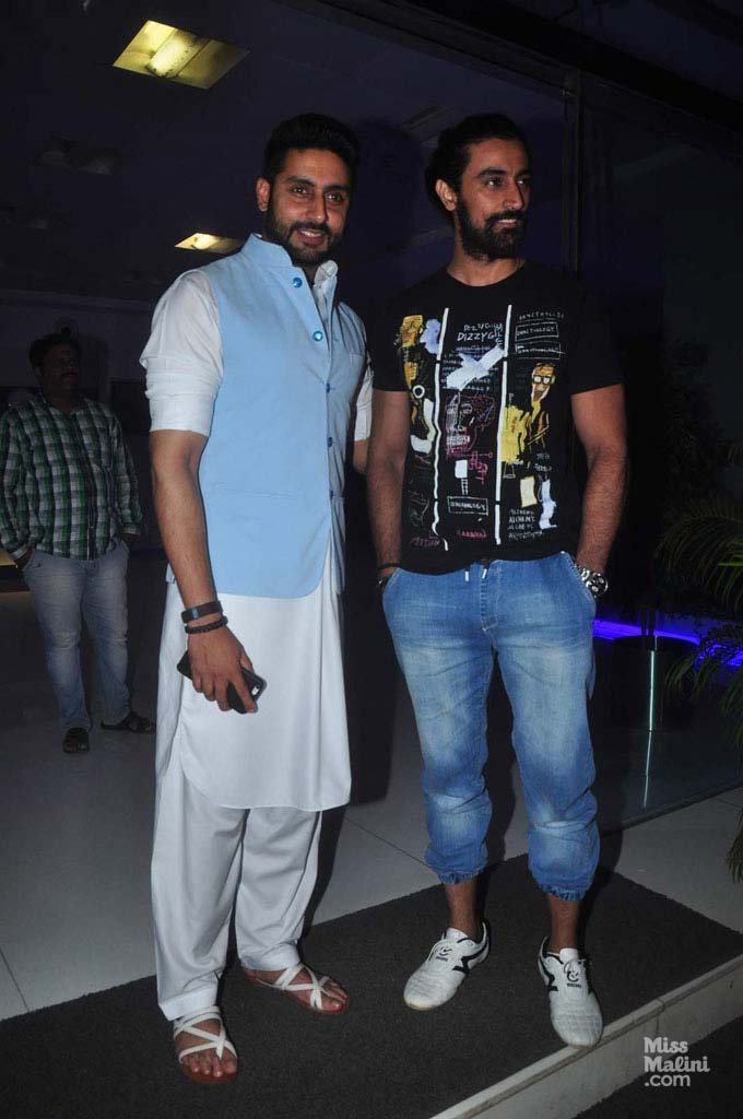 Abhishek Bachchan and Kunal Kapoor