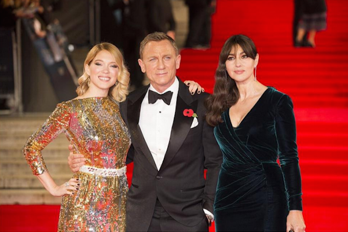 Cast of Spectre (Source | @danielcraig007)