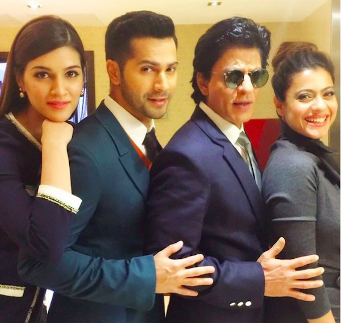 Dilwale Cast (Instagram | @varundvn)