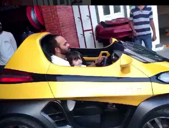 This Video Of Rohit Shetty Taking AbRam For A Spin Will Make You Smile!
