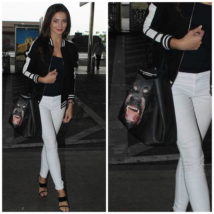 Amy Jackson's airport style
