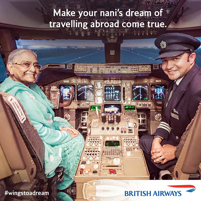 Win: Spoil Your Favourite Grandparent With Free Flights to London! #WingsToADream