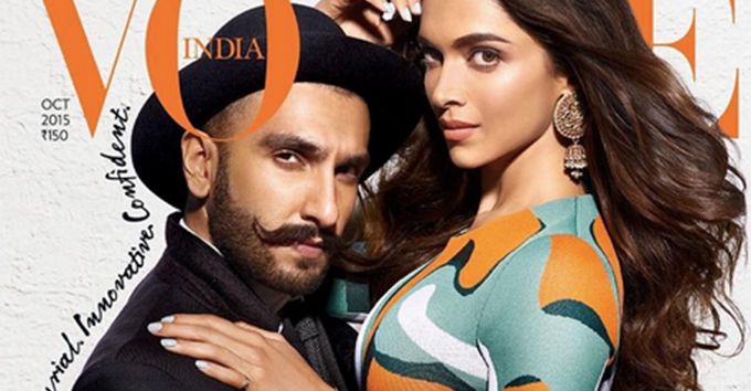 Ranveer Singh & Deepika Padukone for Vogue India October 2015
