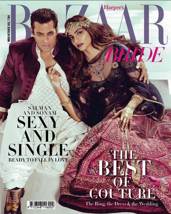 Check Out These Insanely Hot Photos From Salman Khan &#038; Sonam Kapoor’s Magazine Shoot!