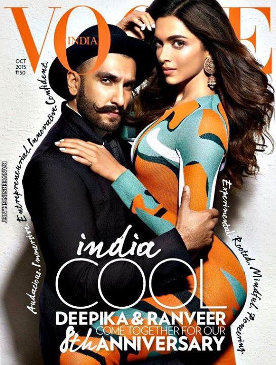 Ranveer and Deepika's Vogue photoshoot | Source: Twitter |