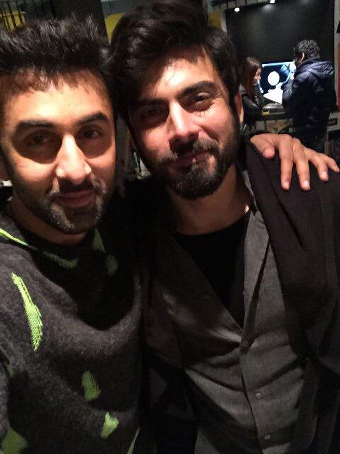 Ranbir Kapoor and Fawad Khan (Source: Twitter | Karan Johar)