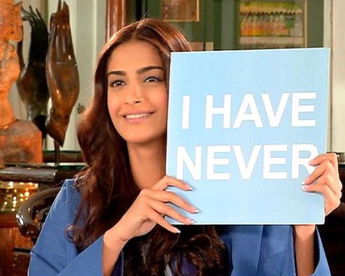 Sonam Kapoor Just Played Never Have I Ever And She Was Brutally Honest… Yet Again!