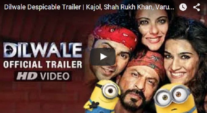 Awww! This Dilwale &#038; Despicable Me Mash-Up Is Beyond Adorable!