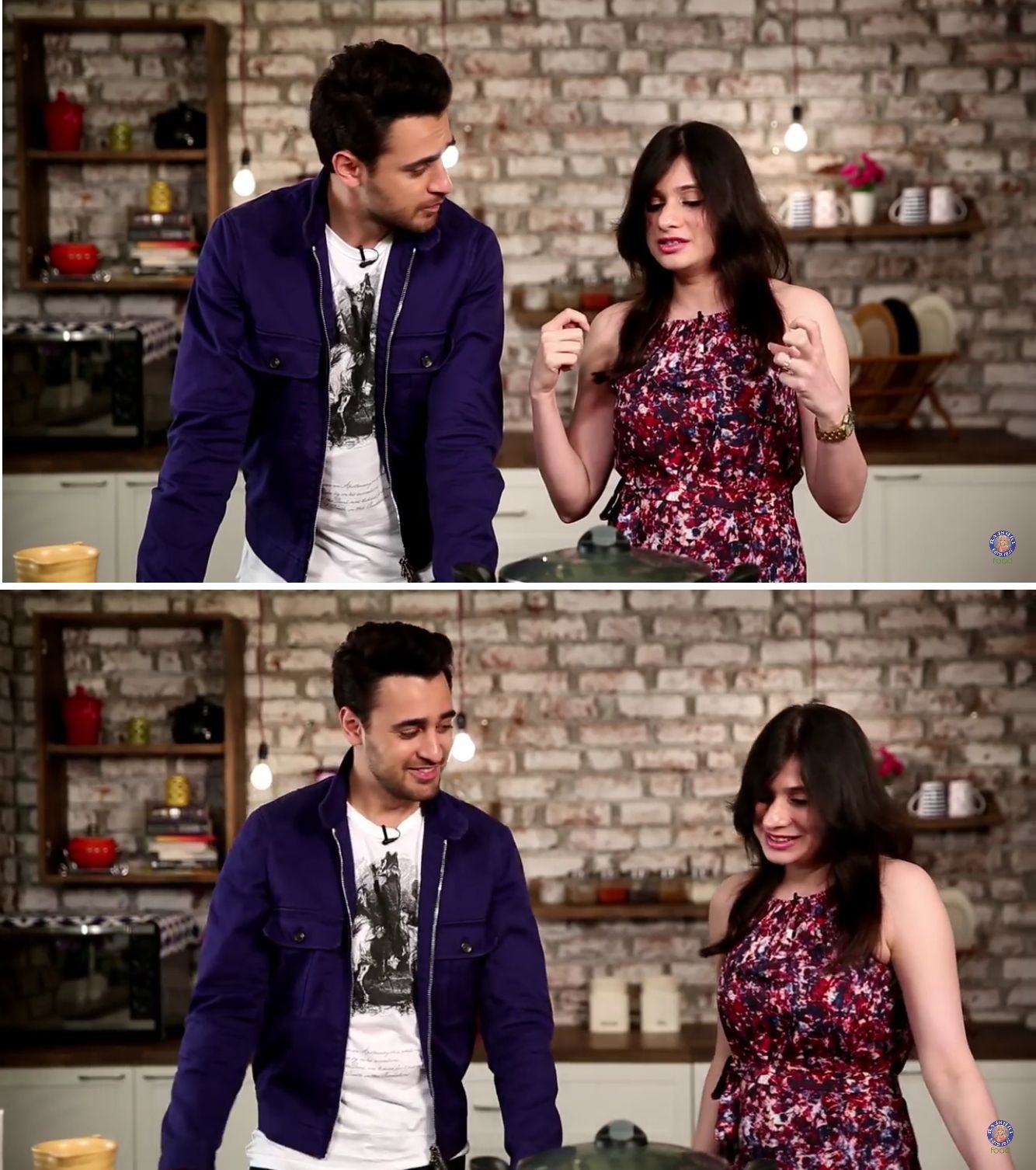 Imran Khan in DSquared2 and A Child Of The Jago for Katti Batti promotions at Ruchi’s Kitchen