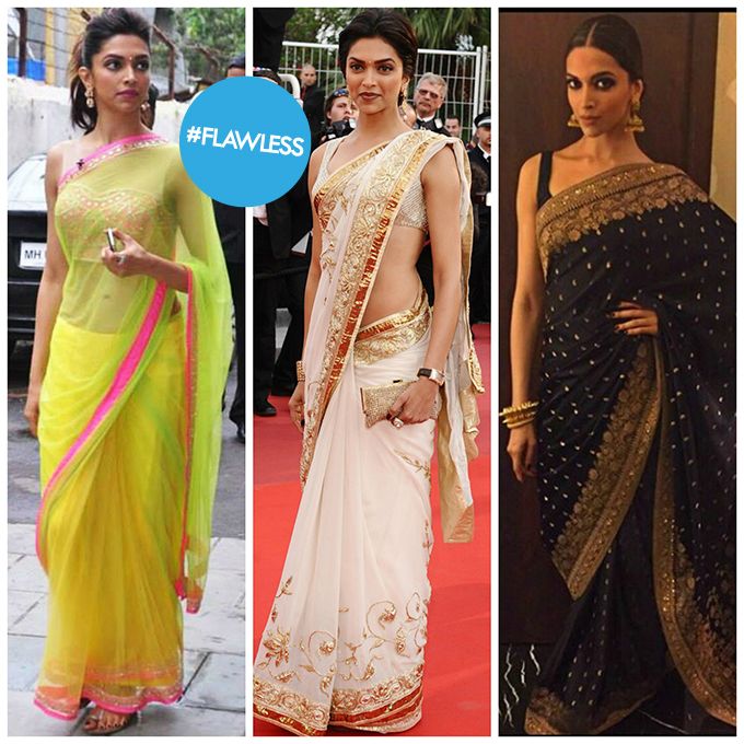 10 Times We Couldn’t Stop Staring At Deepika Padukone’s Saris!