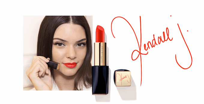 Kendall Jenner Proves That When It Comes To Makeup, Red Trumps All!