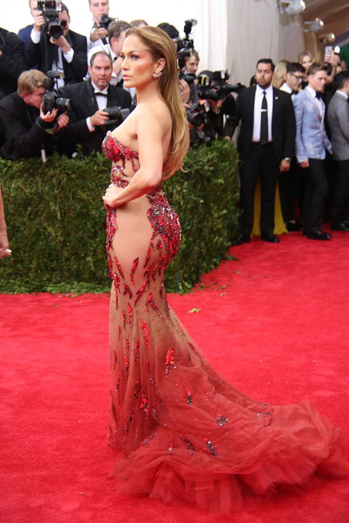 Jennifer Lopez in Versace (Courtesy: Image Collect)