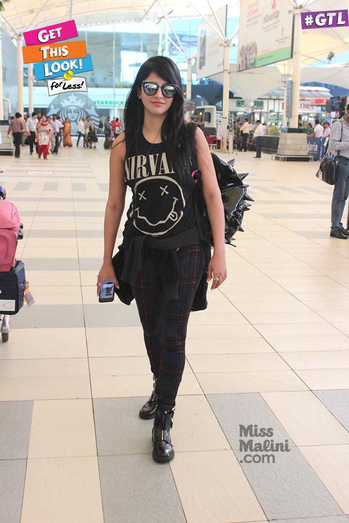 Get The Look: Shruti Haasan’s Bag Will Surely Set Off The Metal Detectors At The Airport!