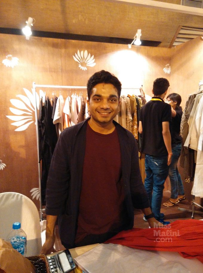 Nimish Shah at his SHIFT stall at #TheIndiaStory