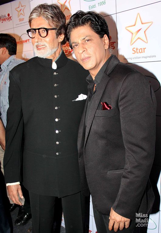 Amitabh Bachchan and Shah Rukh Khan