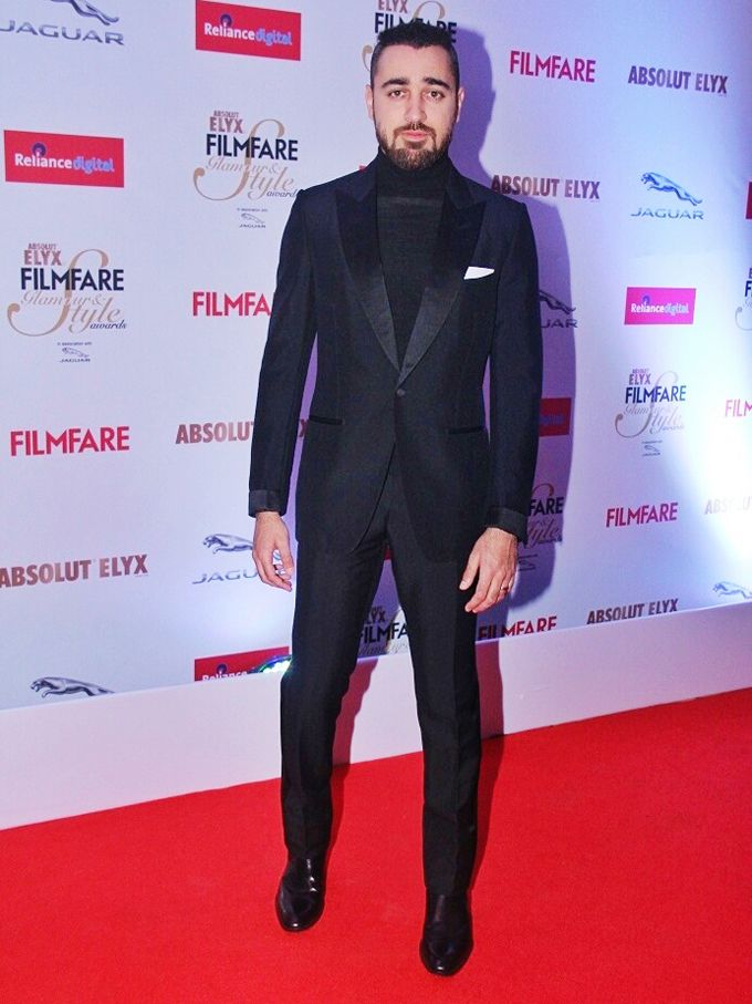 Imran Khan in Tom Ford and Saint Laurent at the 2015 Filmfare Glamour and Style Awards (Photo courtesy | Filmfare)