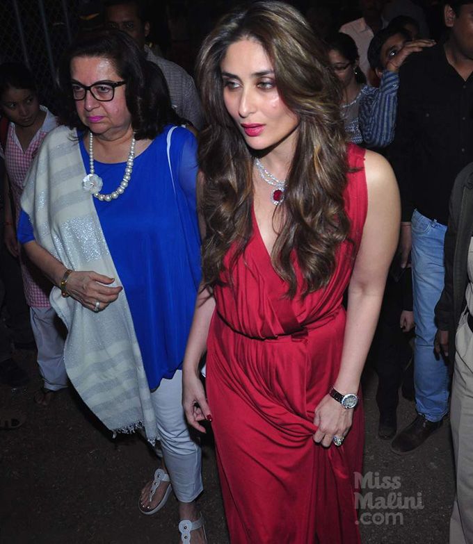 Kareena Kapoor Khan Goes Red Hot To Midnight Mass