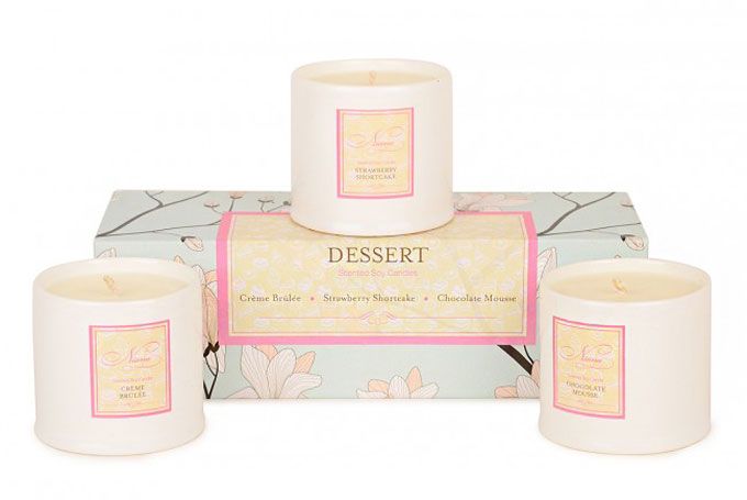 Niana desssert shortcakes and mouse candles