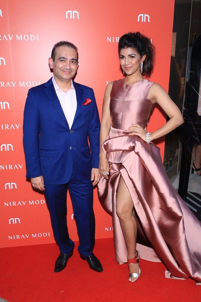 Nirav Modi with Nimrat Kaur