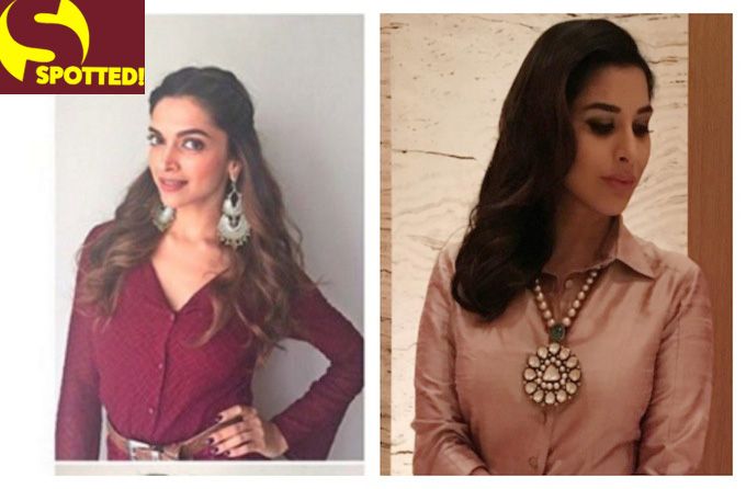 Deepika Padukone & Sophie Choudry Rocked The Same Indo-Western Trend Last Night!