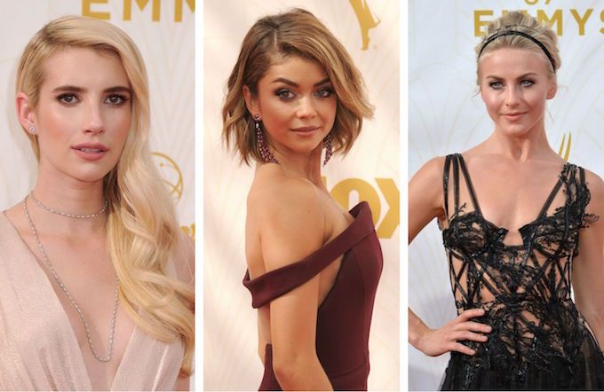 Emma Roberts, Sarah Hyland and Julianne Hough