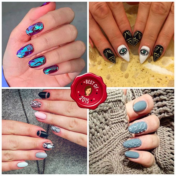 The Trendiest &#038; Most Outrageous Manicures Of 2015