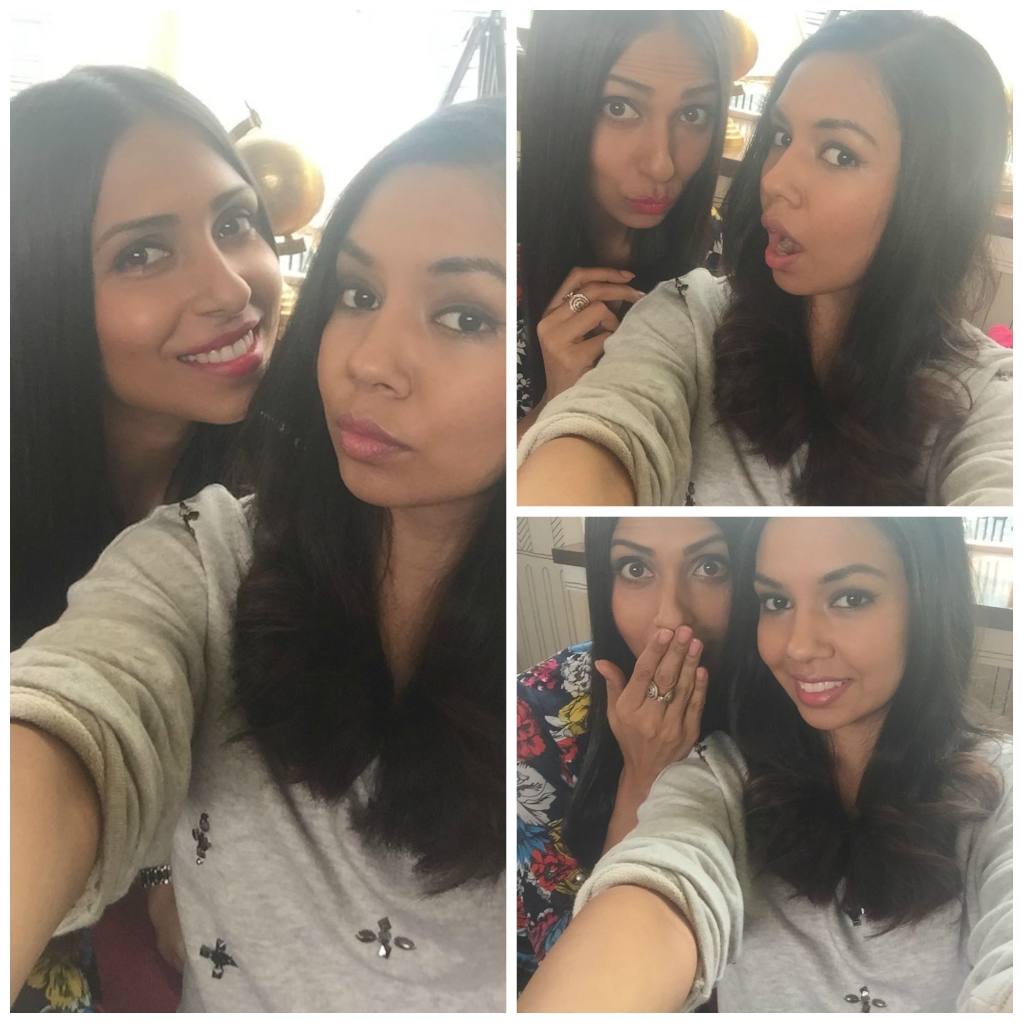 Candice Pinto & beauty blogger, Devanshi