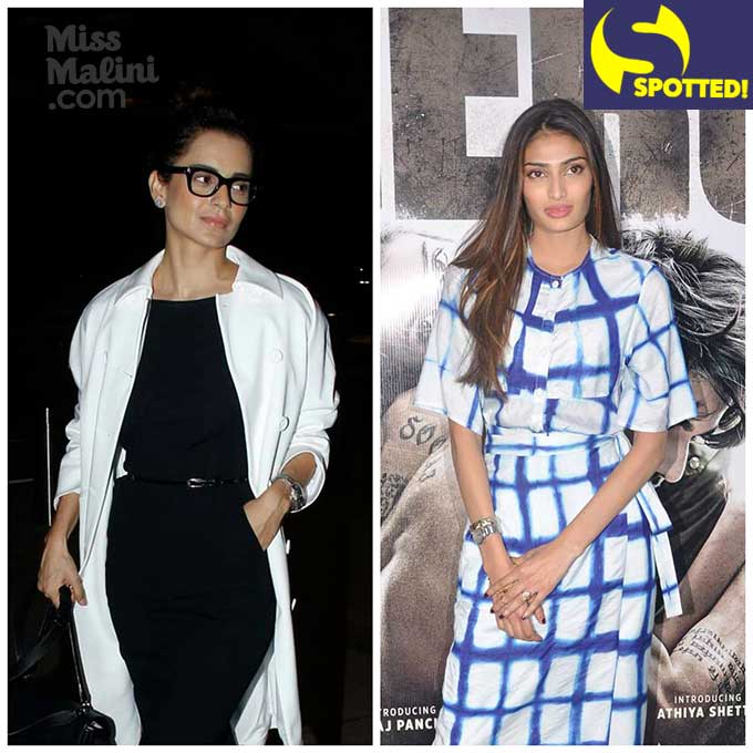 Kangana Ranaut &#038; Athiya Shetty Are Our #WCWs Of The Week And You’ll Agree!