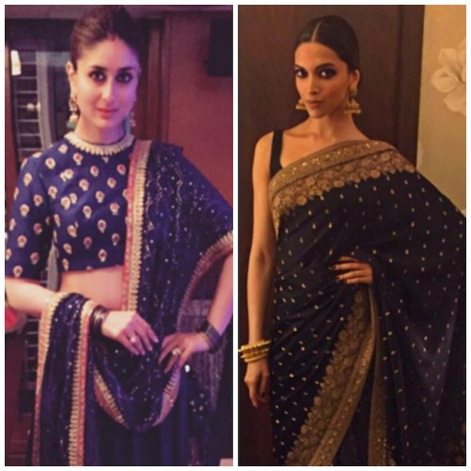 Who Wore It Better: Deepika Padukone &#038; Kareena Kapoor Khan Celebrate Diwali In The Same Designer’s Outfit!