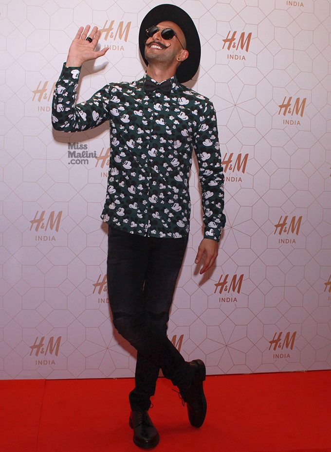 Ranveer Singh in H&M