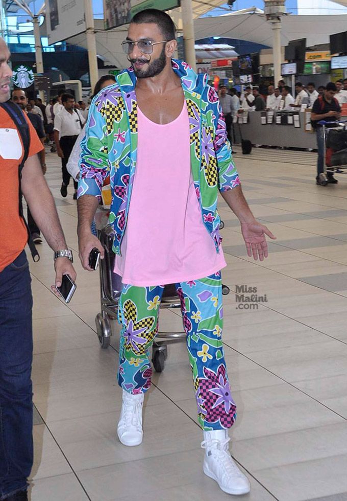 Ranveer Singh in Adidas