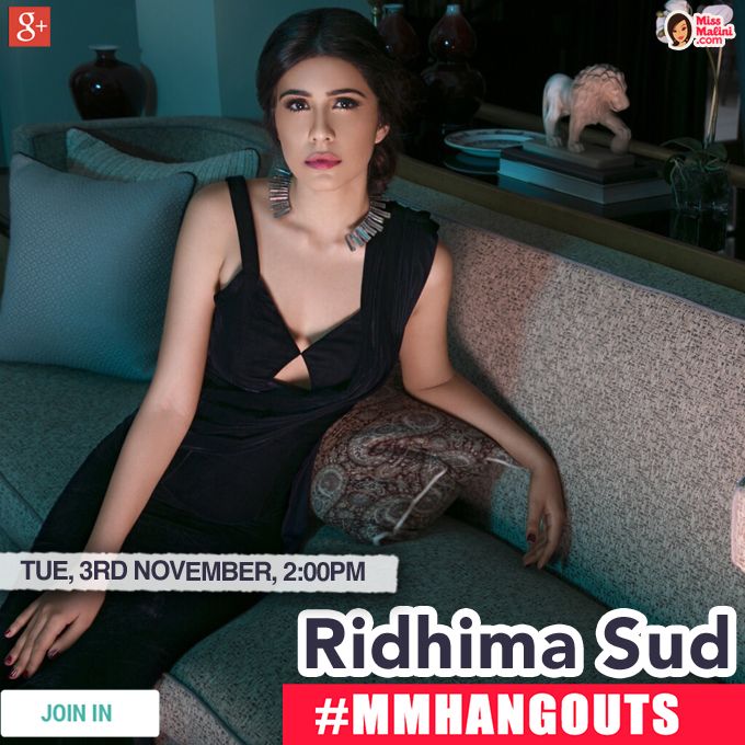 WATCH LIVE: Ridhima Sud Answers All Our Style Questions! #MMHangouts