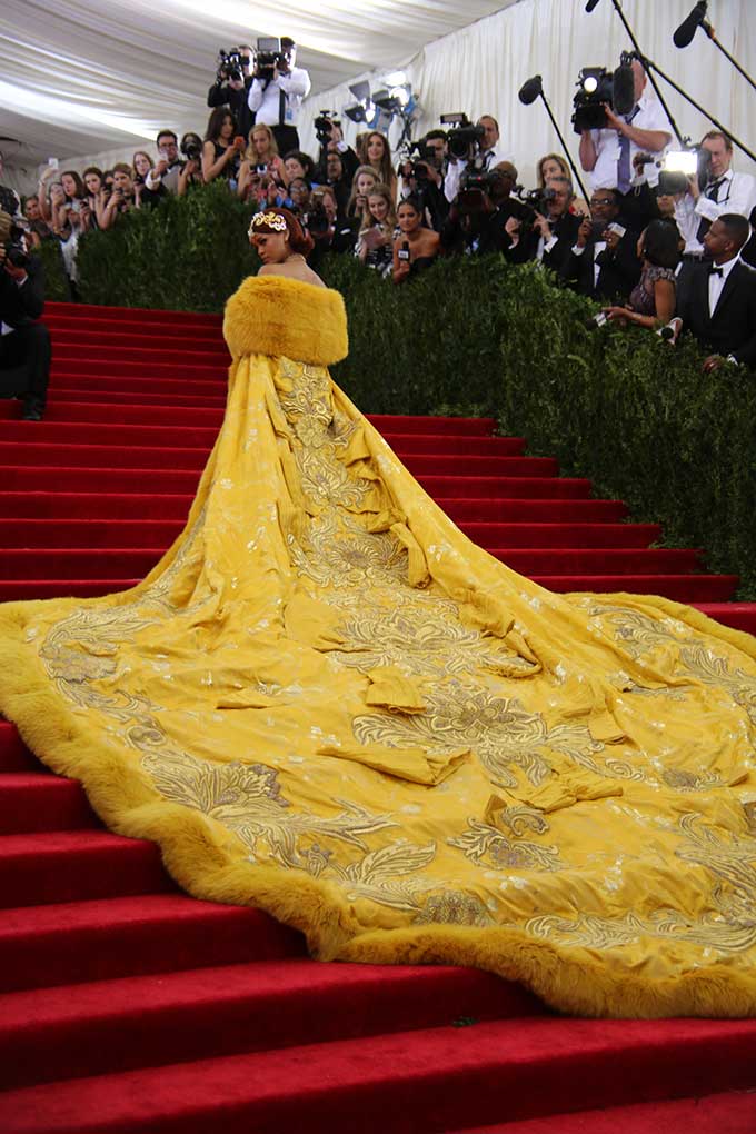 Rihanna's infamous omelette dress