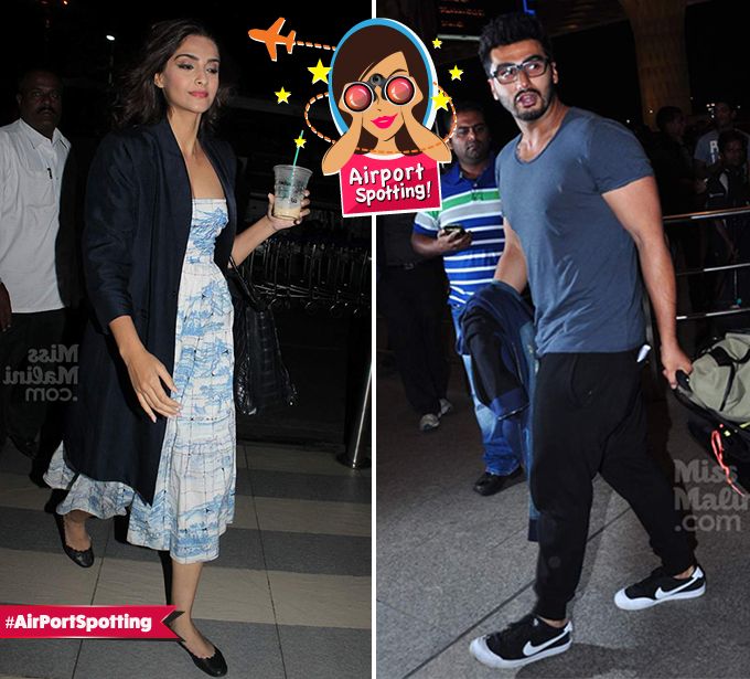Sonam Kapoor & Arjun Kapoor Give Us The Best Of Both Worlds At The Airport!