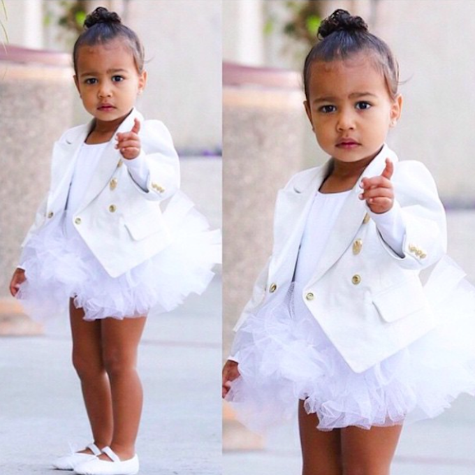 *Video* OMG! Kim Kardashian’s 2-Year-Old Daughter North West Tells The Paparazzi To Back Off!