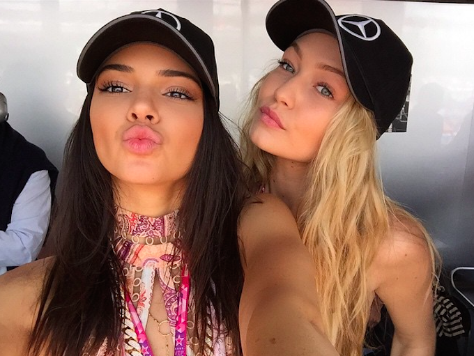 Kendall Jenner and Gigi Hadid (Source: Instagram/@GigiHadid)