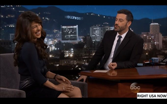 Priyanka Chopra Just Made An Appearance On Jimmy Kimmel Live – Check It Out!